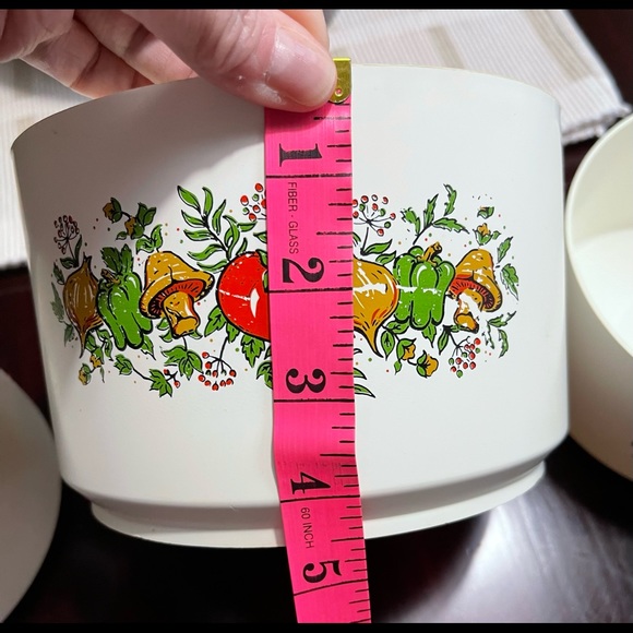 Vintage 70s Sterlite Spice O’ Life Plastic Canister Set Of 3 - Picture 11 of 15